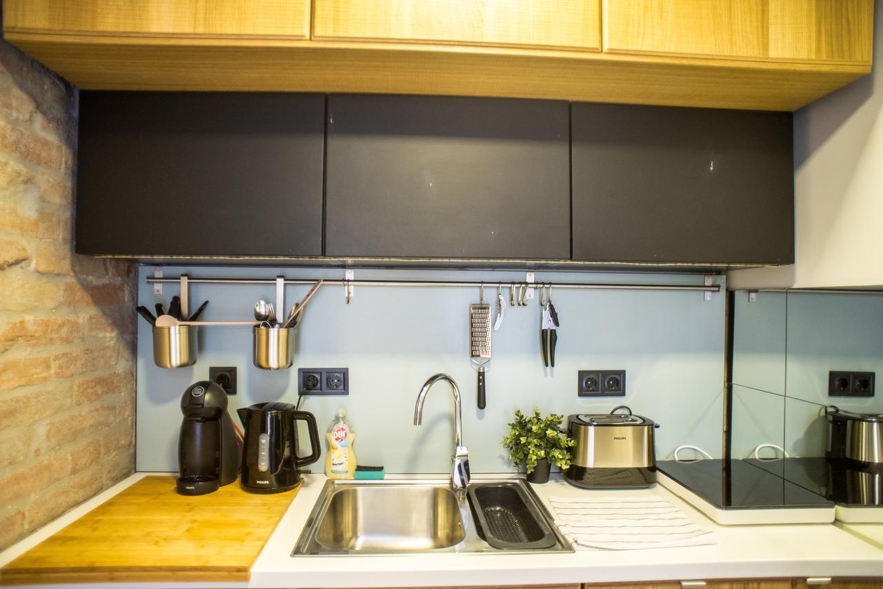 Very Stylish And Fresh Studio Home In The Center Budapešť Exteriér fotografie