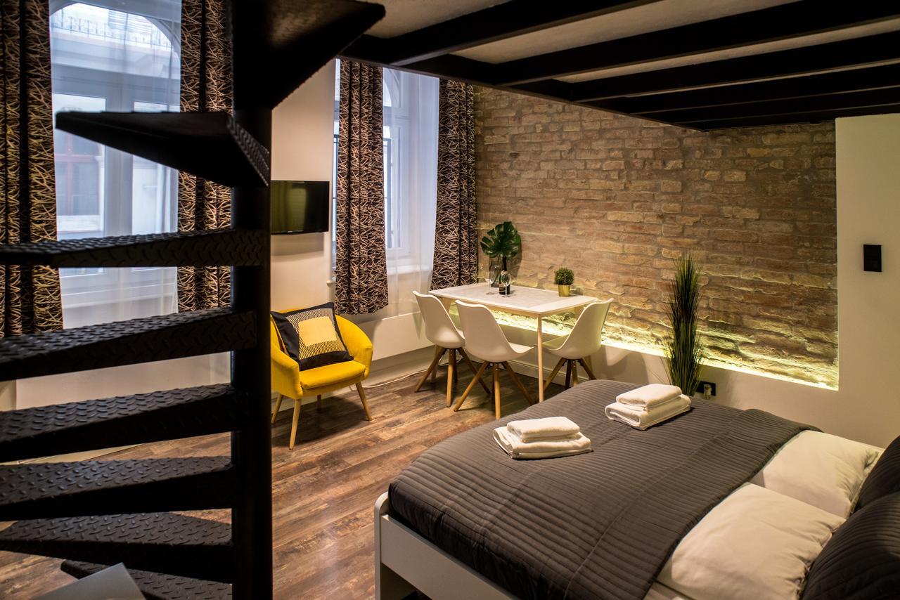 Very Stylish And Fresh Studio Home In The Center Budapešť Exteriér fotografie